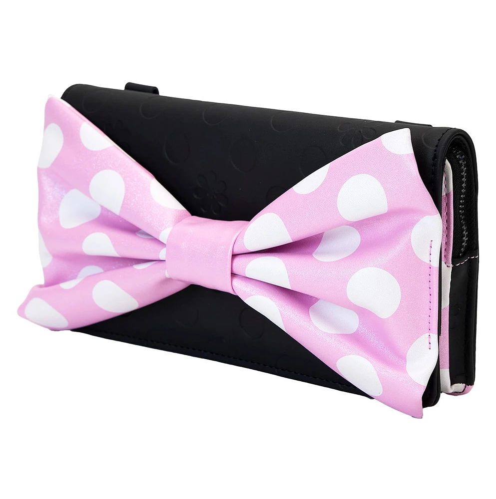 Loungefly : Pochette à bandoulière Minnie Mouse Floral Rock the Dots 
