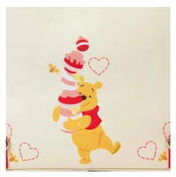 Loungefly : Sac à dos fourre-tout convertible Winnie l'ourson Love 