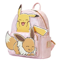 Loungefly : Pokémon - Mini sac à dos Pikachu et Évoli 