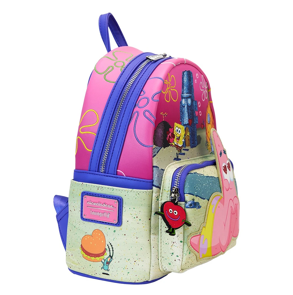 Loungefly : Mini sac à dos Bob l'éponge et Patrick 
