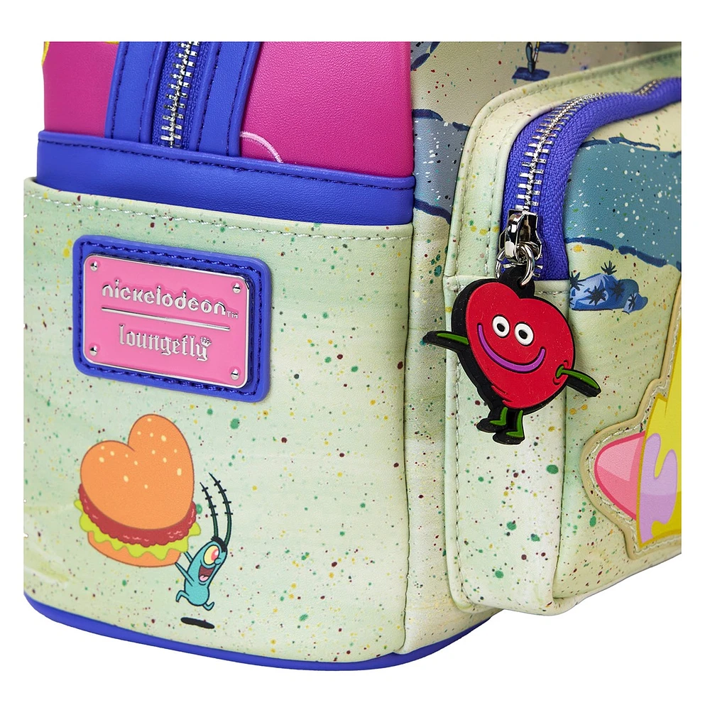 Loungefly : Mini sac à dos Bob l'éponge et Patrick 