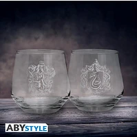 Harry Potter: Gryfindor & Slytherin Glasses, 2 pk 
