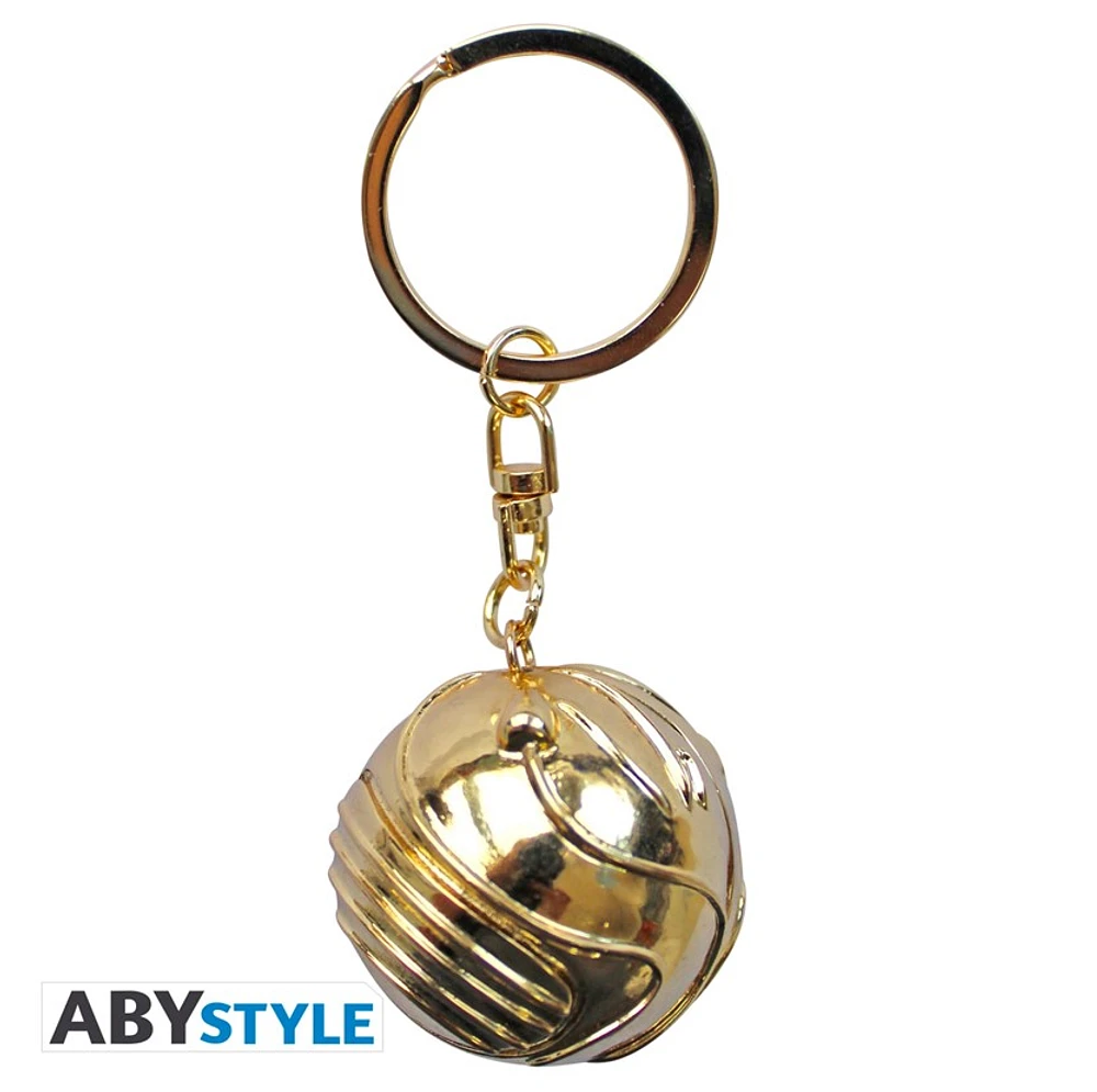 Harry Potter Golden Snitch Keychain 