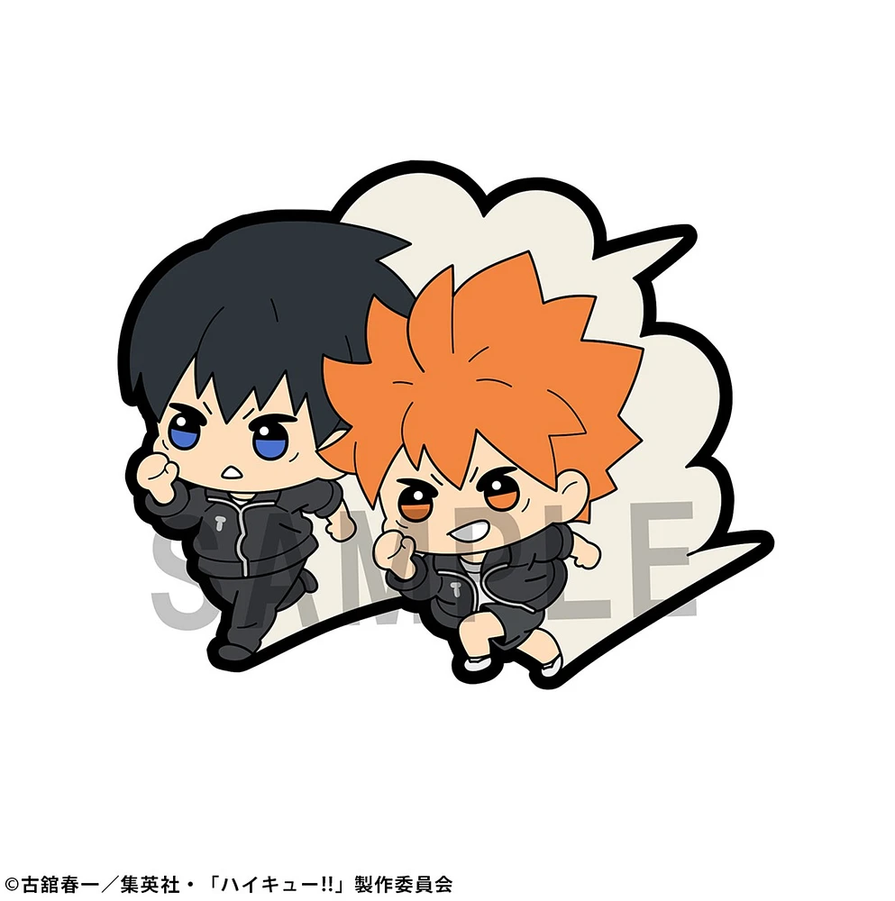 Haikyu!! Buddycolle Rubber Mascot Assortie – Une variation choisie au hasard
