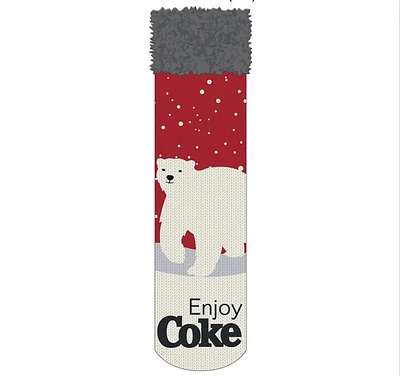 Coca-Cola Polar Bear Cozy Sock 