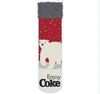 Coca-Cola Polar Bear Cozy Sock 