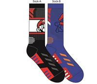 Lot de 2 paires de chaussettes Super Mario Sport Crew 