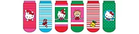 Hello Kitty: Holiday Ornament Socks, 6 pack 