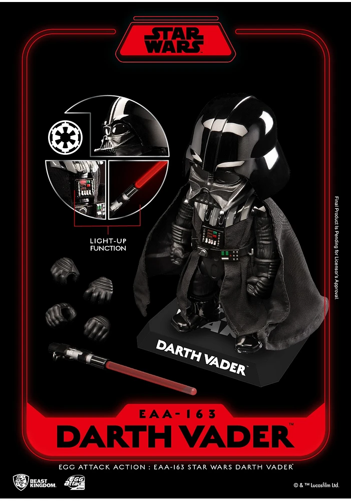 Star Wars Eaa-163 Darth Vader Action Figure 