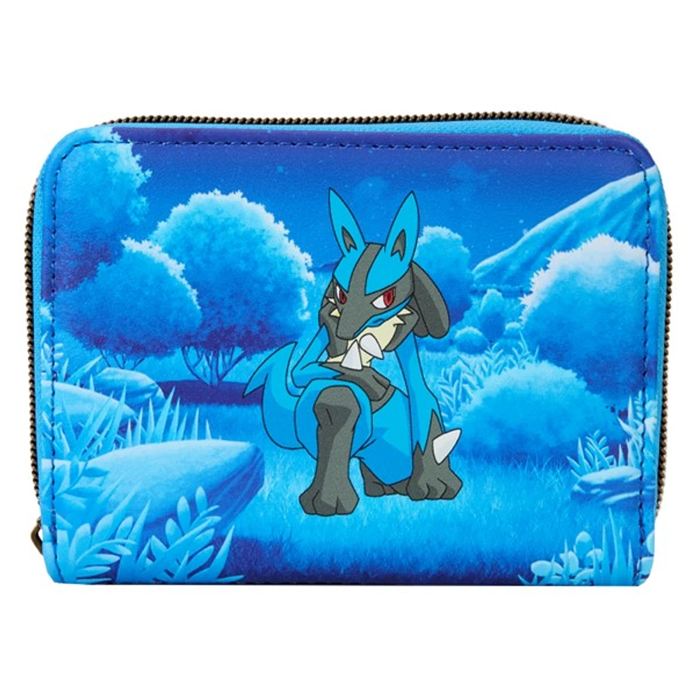 Loungefly: Pokemon Lucario Zip Around Wallet  