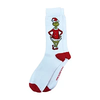 The Grinch Santa Socks 