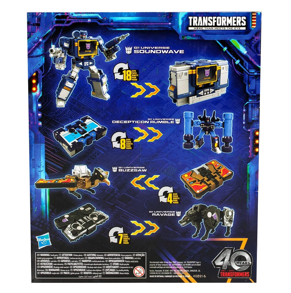 Transformers Legacy United Voyager Class G1 Universe Soundwave 