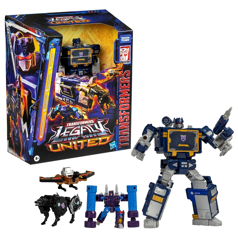 Transformers Legacy United Voyager Class G1 Universe Soundwave 