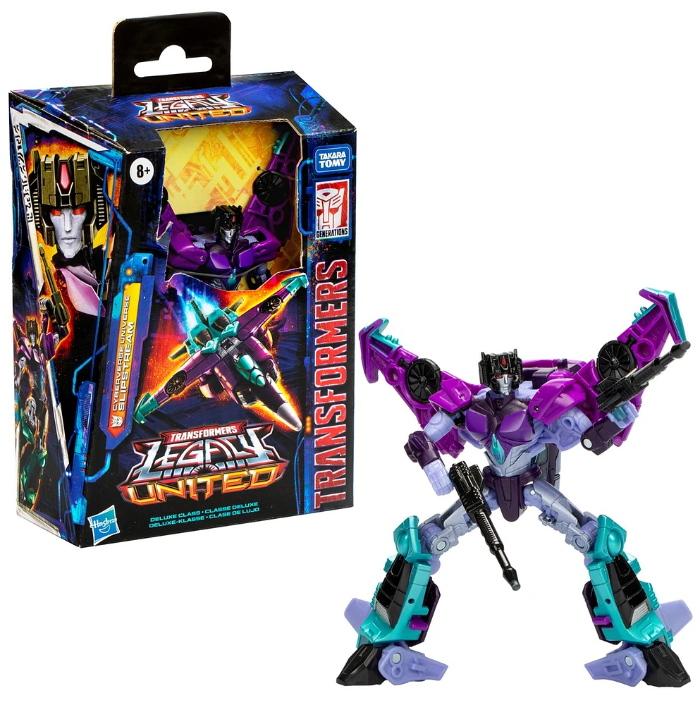 Transformers Legacy United Deluxe Class Cyberverse Universe Slipstream 
