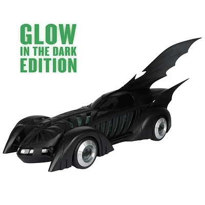 DC Multiverse Batman Forever Batmobile Glow In The Dark Gold Label 