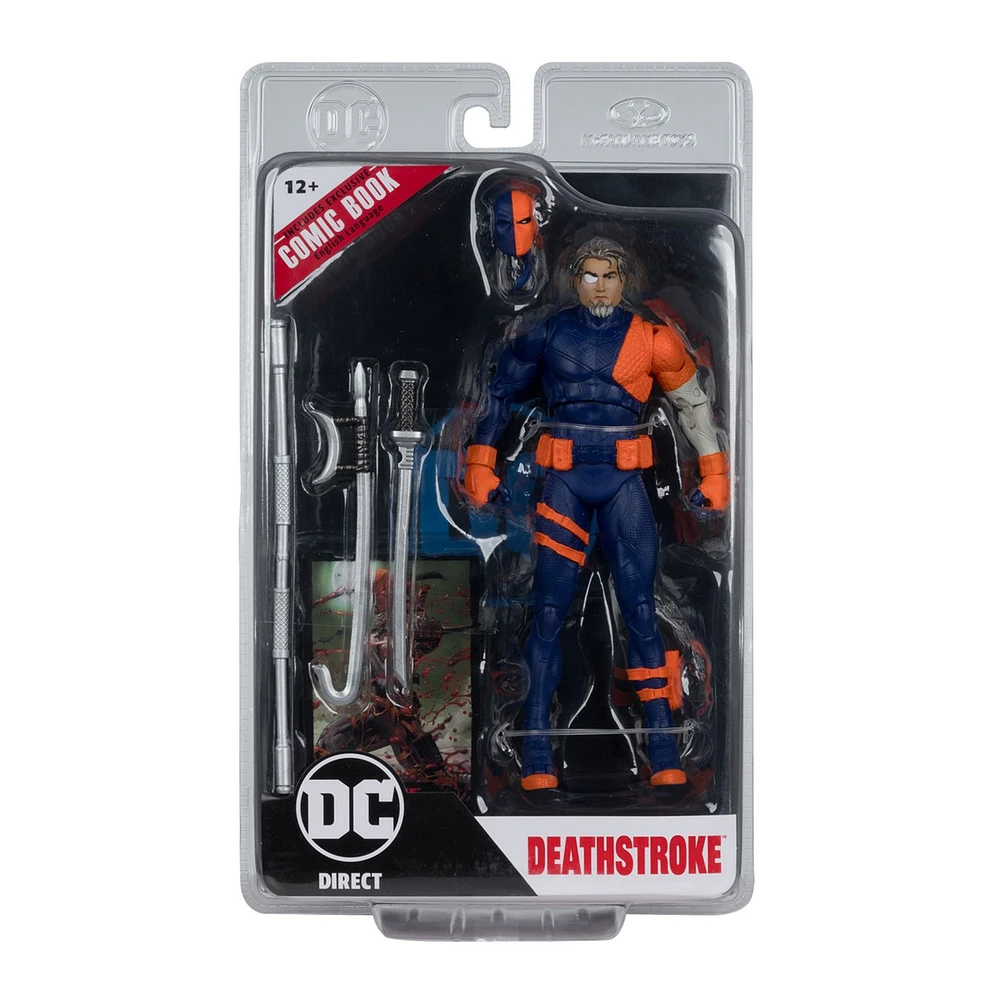 Deathstroke w/Comic (DC Page Punchers: DC Rebirth) 7" Figure 