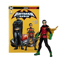 Robin w/Comic (DC Page Punchers: Batman Reborn) 7" Figure 