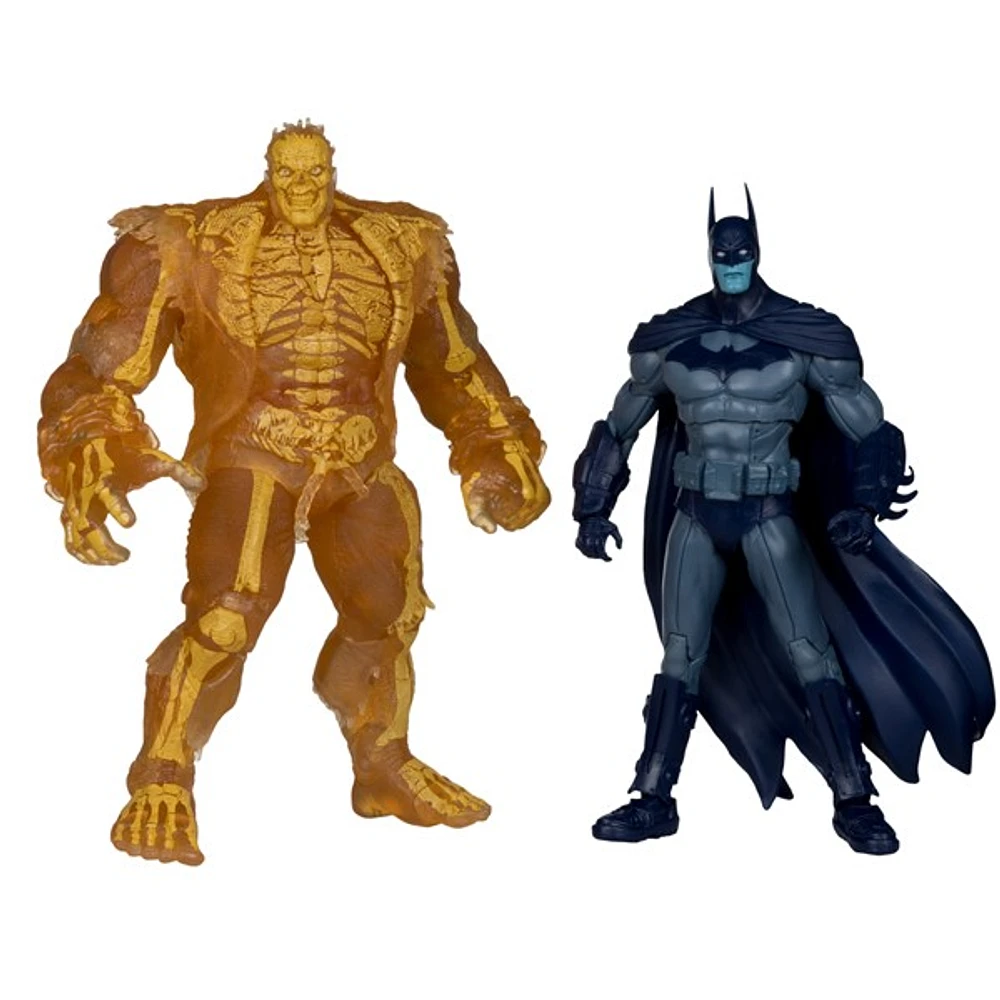 DC Multiverse Batman & Solomon Grundy (Arkham City) 7-Inch Action Figure and Mega Figure Gold Label 