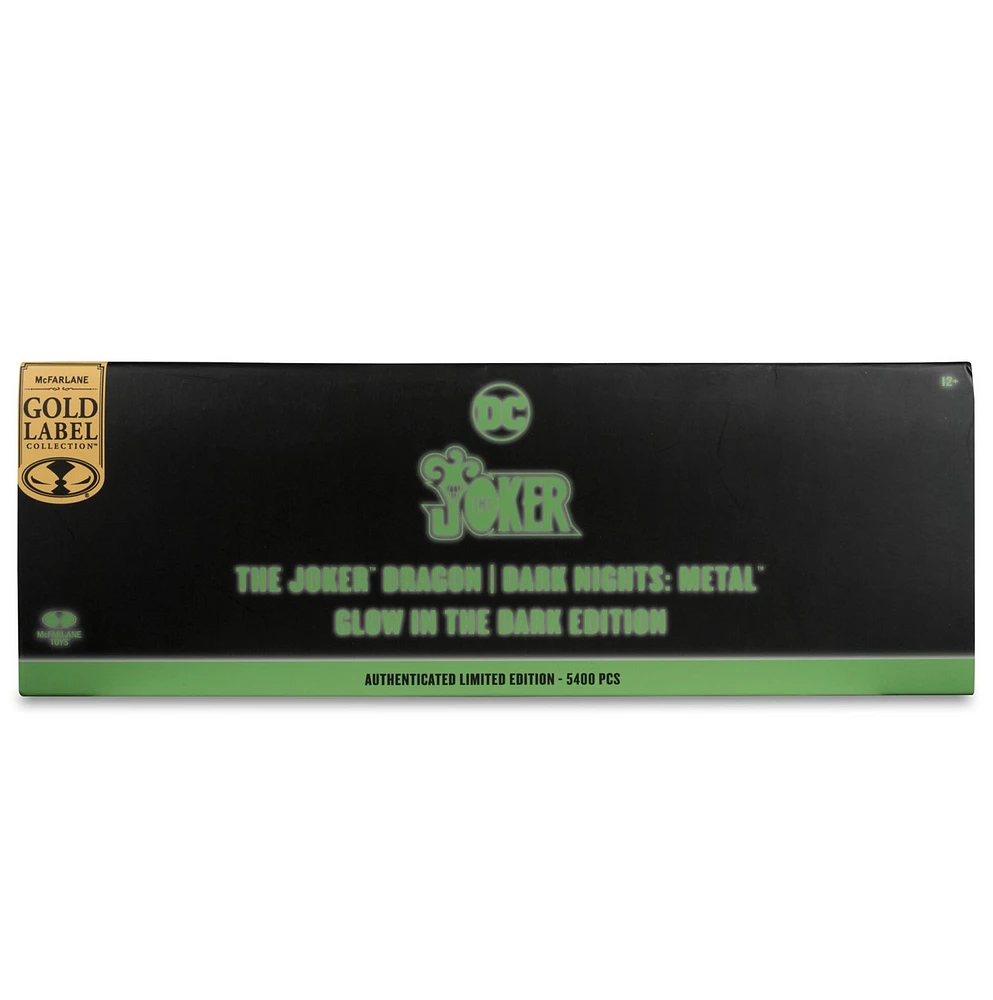 DC Multiverse The Joker Dragon (Dark Nights: Metal) Glow In The Dark Edition Gold Label Vehicle 