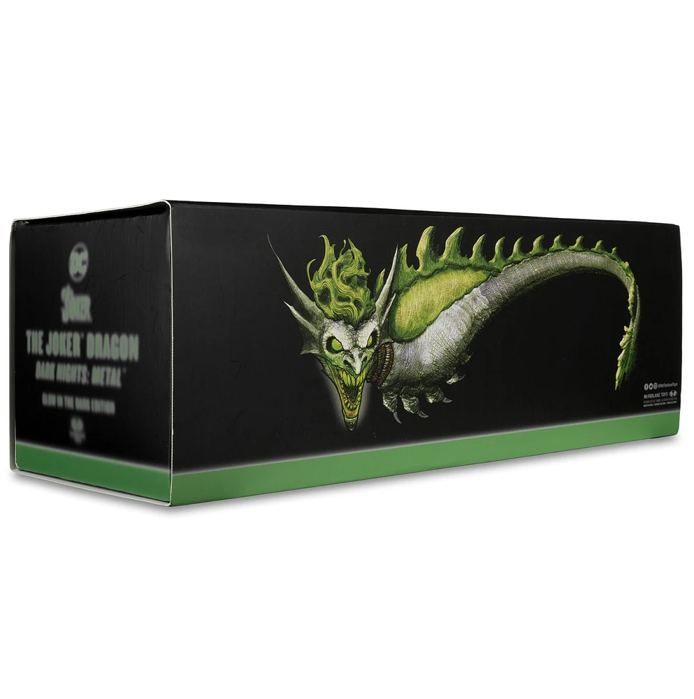 DC Multiverse The Joker Dragon (Dark Nights: Metal) Glow In The Dark Edition Gold Label Vehicle 
