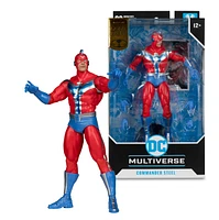 DC Multiverse Commander Steel (JSA) Gold Label 7-Inch Action Figure 