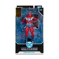 DC Multiverse Commander Steel (JSA) Gold Label 7-Inch Action Figure 