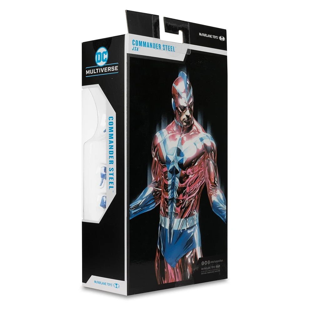 DC Multiverse Commander Steel (JSA) Gold Label 7-Inch Action Figure 