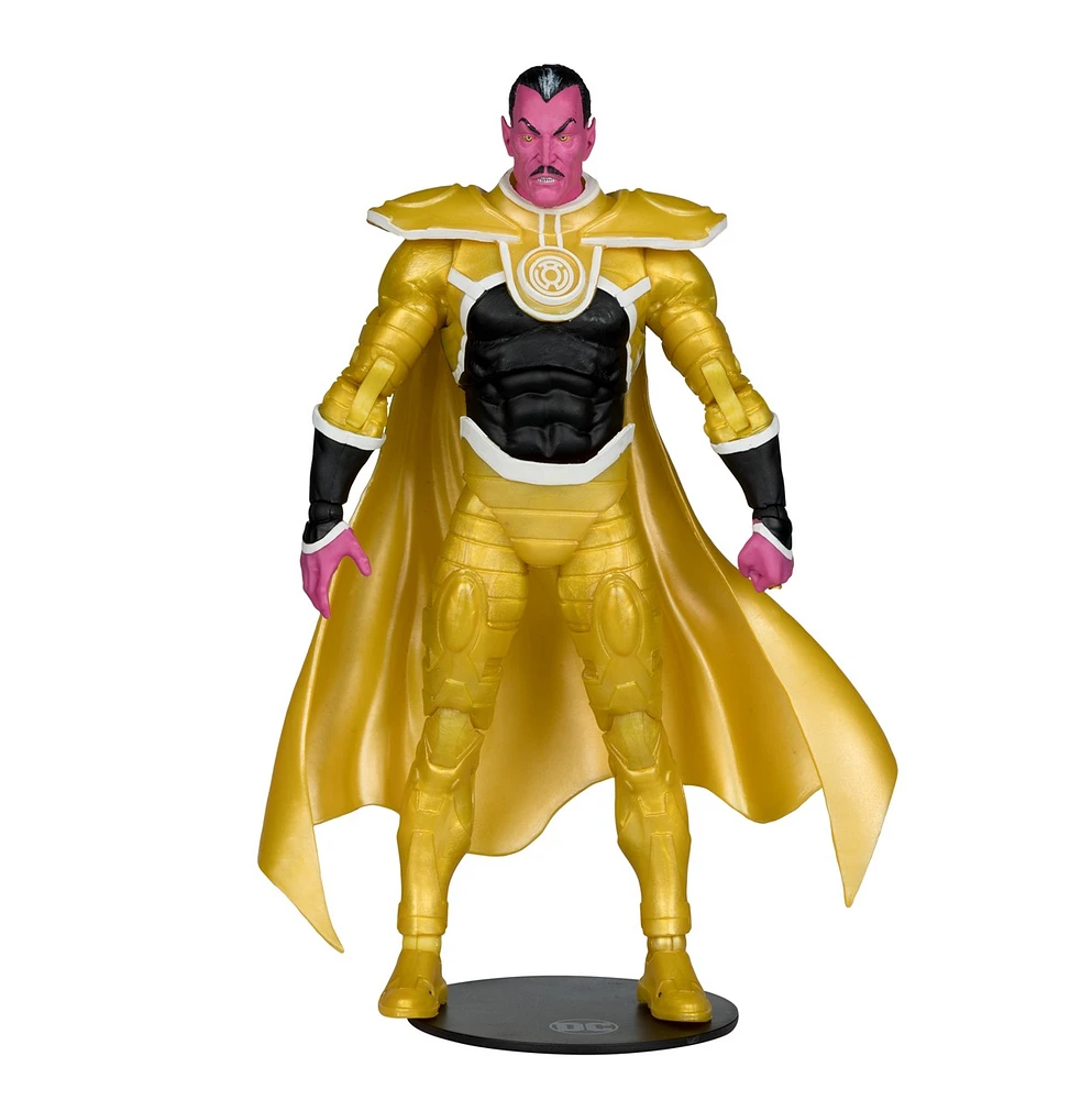 DC Multiverse Sinestro (Parallax) (Green Lantern) Gold Label 7-Inch Action Figure 