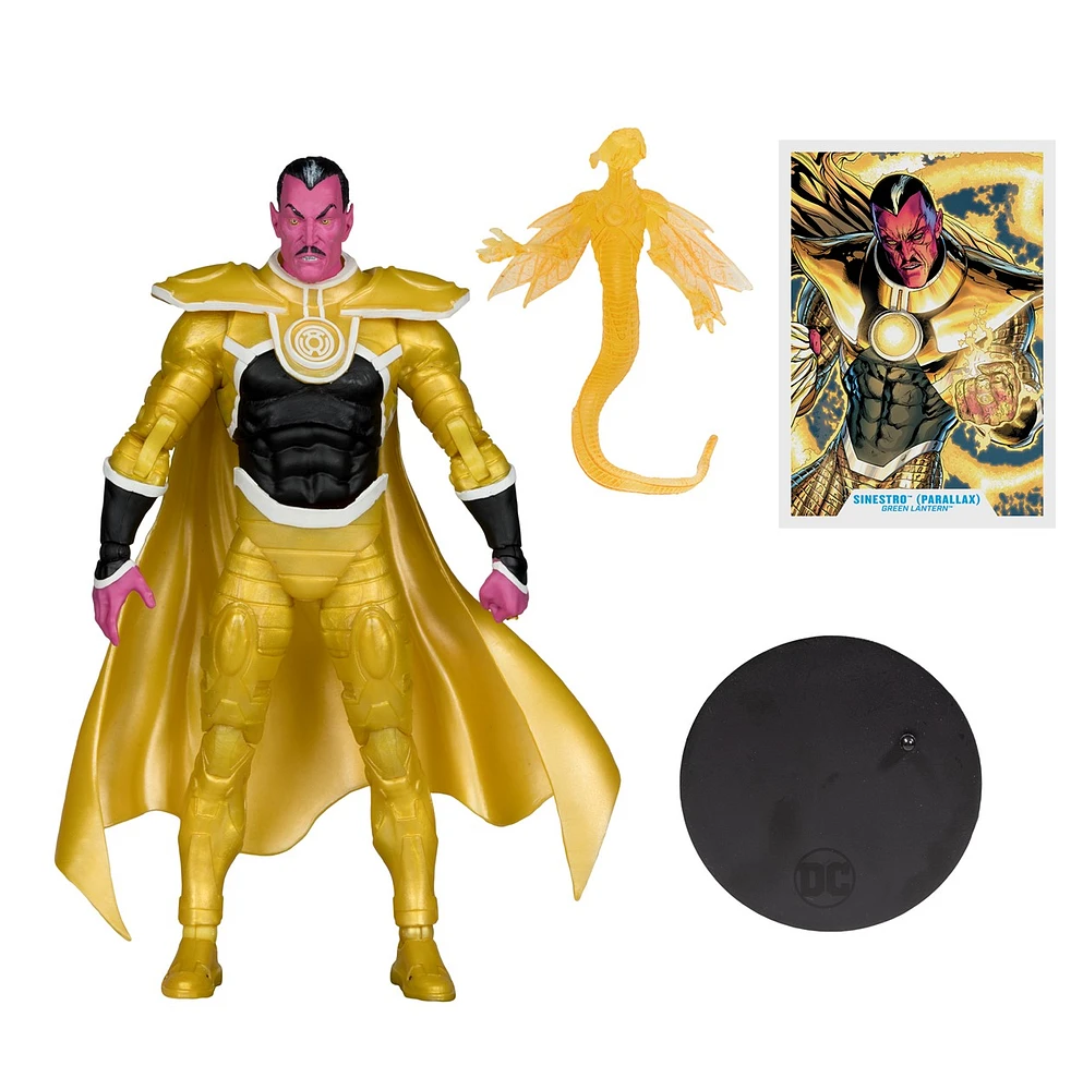 DC Multiverse Sinestro (Parallax) (Green Lantern) Gold Label 7-Inch Action Figure 