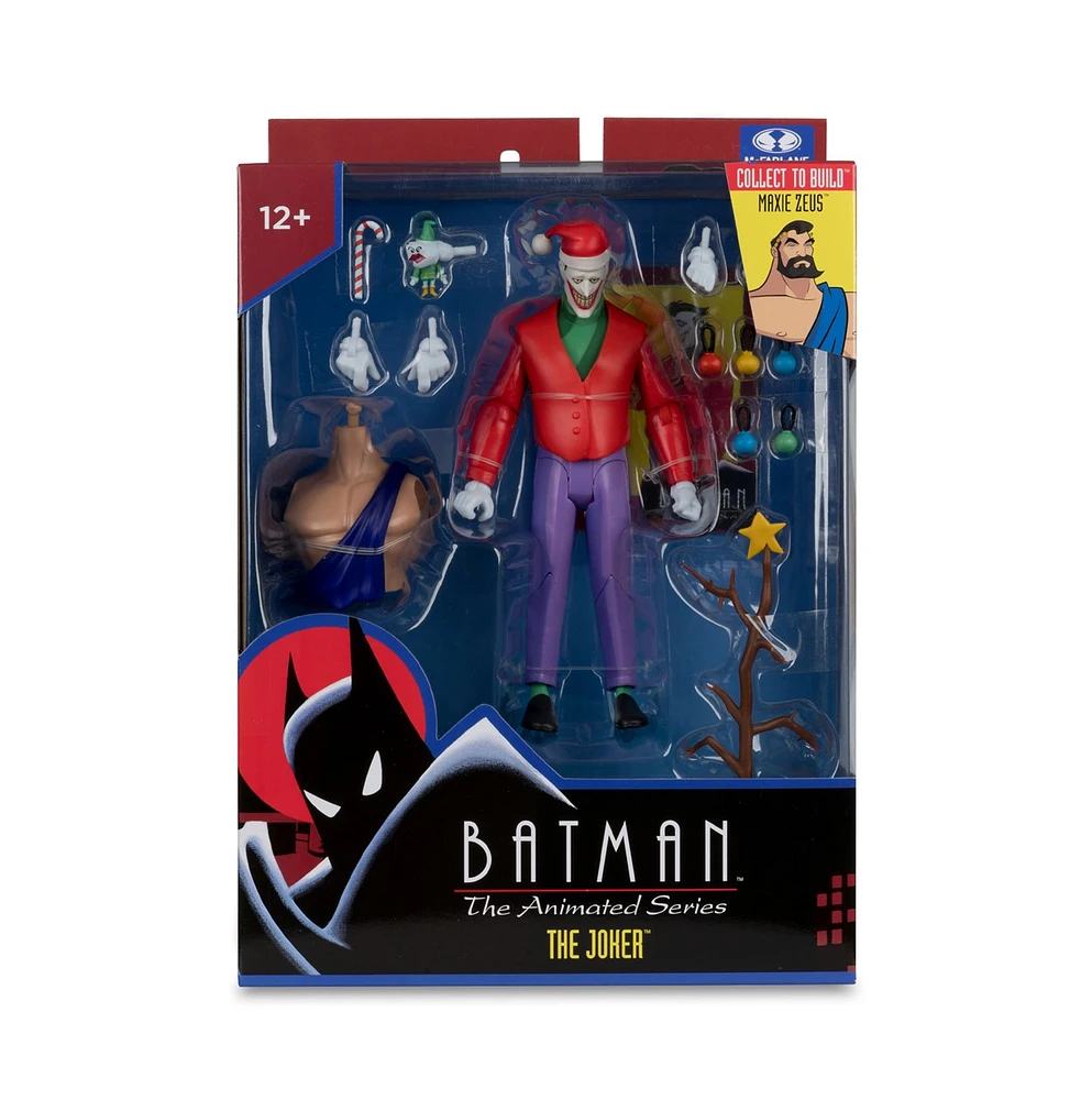 Batman: The Animated Series Joker (Christmas with The Joker) 6-Inch Build-A Figure 
