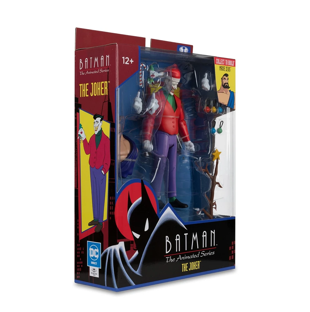 Batman: The Animated Series Joker (Christmas with The Joker) 6-Inch Build-A Figure 