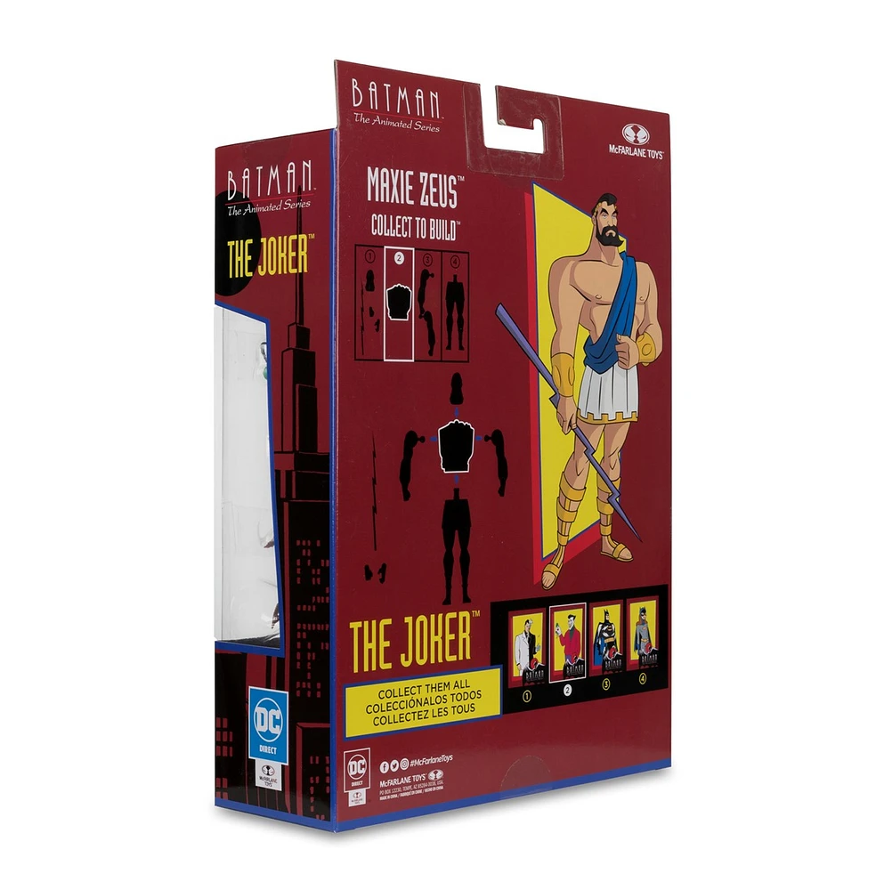 Batman: The Animated Series Joker (Christmas with The Joker) 6-Inch Build-A Figure 