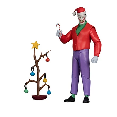 Batman: The Animated Series Joker (Christmas with The Joker) 6-Inch Build-A Figure 