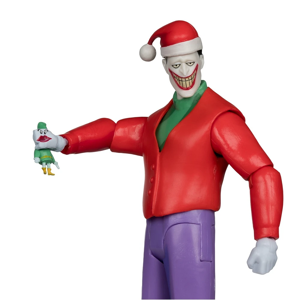 Batman: The Animated Series Joker (Christmas with The Joker) 6-Inch Build-A Figure 