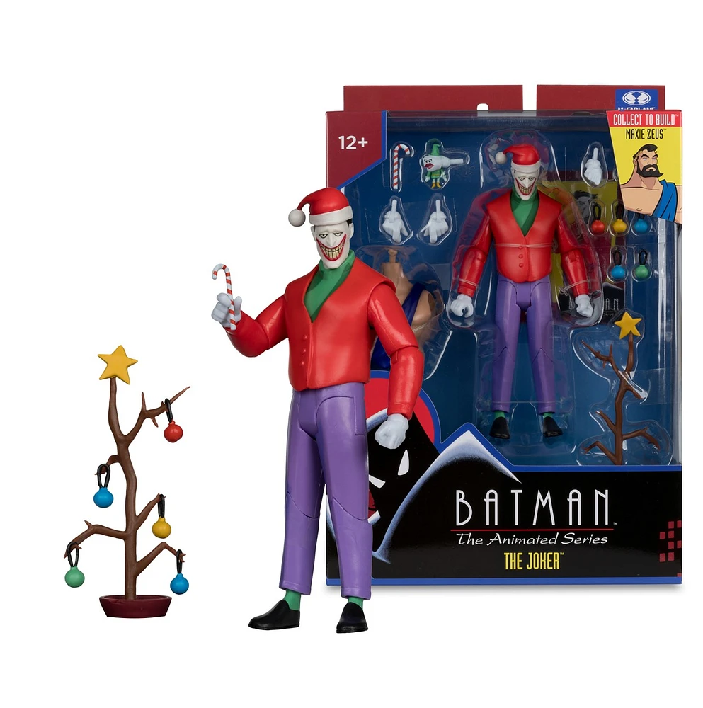 Batman: The Animated Series Joker (Christmas with The Joker) 6-Inch Build-A Figure 