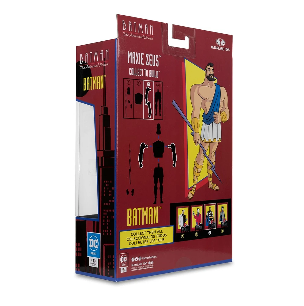 Batman: The Animated Series Batman (Lightning Strike) 6-Inch Build-A Figure 