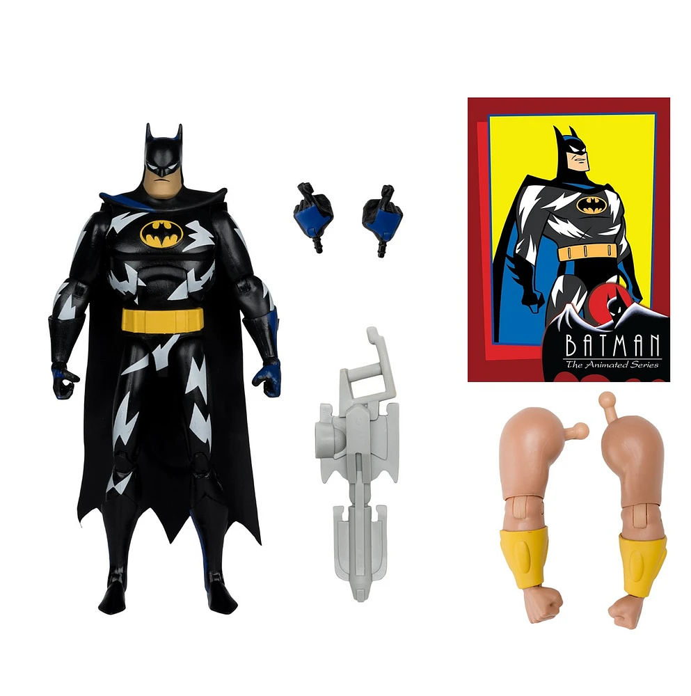 Batman: The Animated Series Batman (Lightning Strike) 6-Inch Build-A Figure 