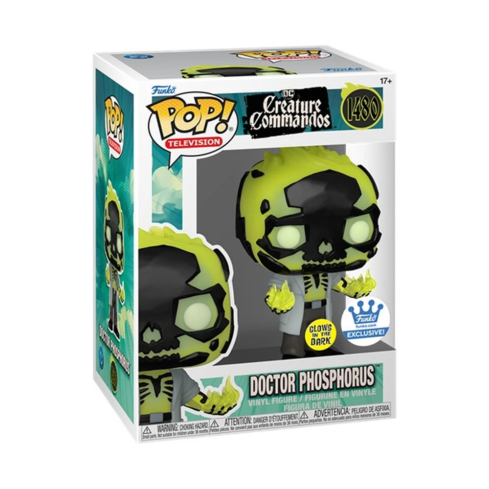 POP! DC Creature Commandos Doctor Phosphorus Glow