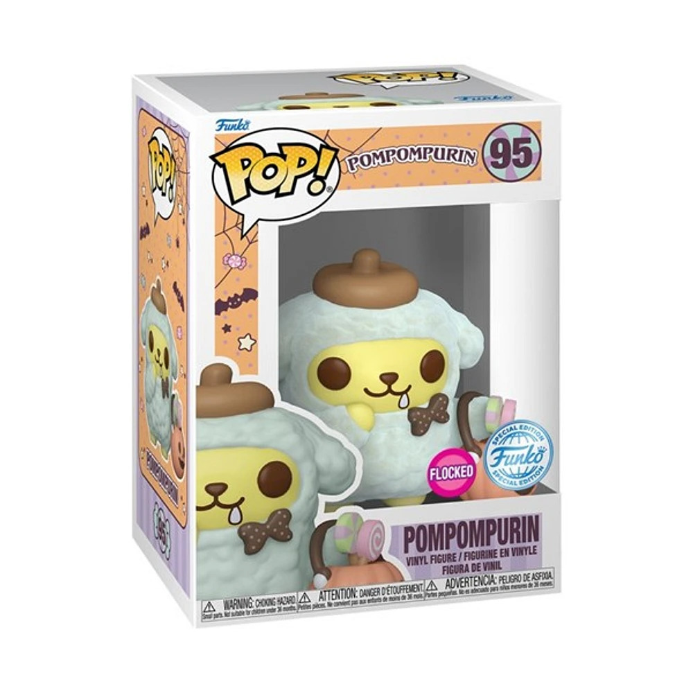 POP! Sanrio Pompompurin Halloween Flocked 