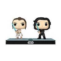 POP! Star Wars Moment Rey & Kylo Ren 