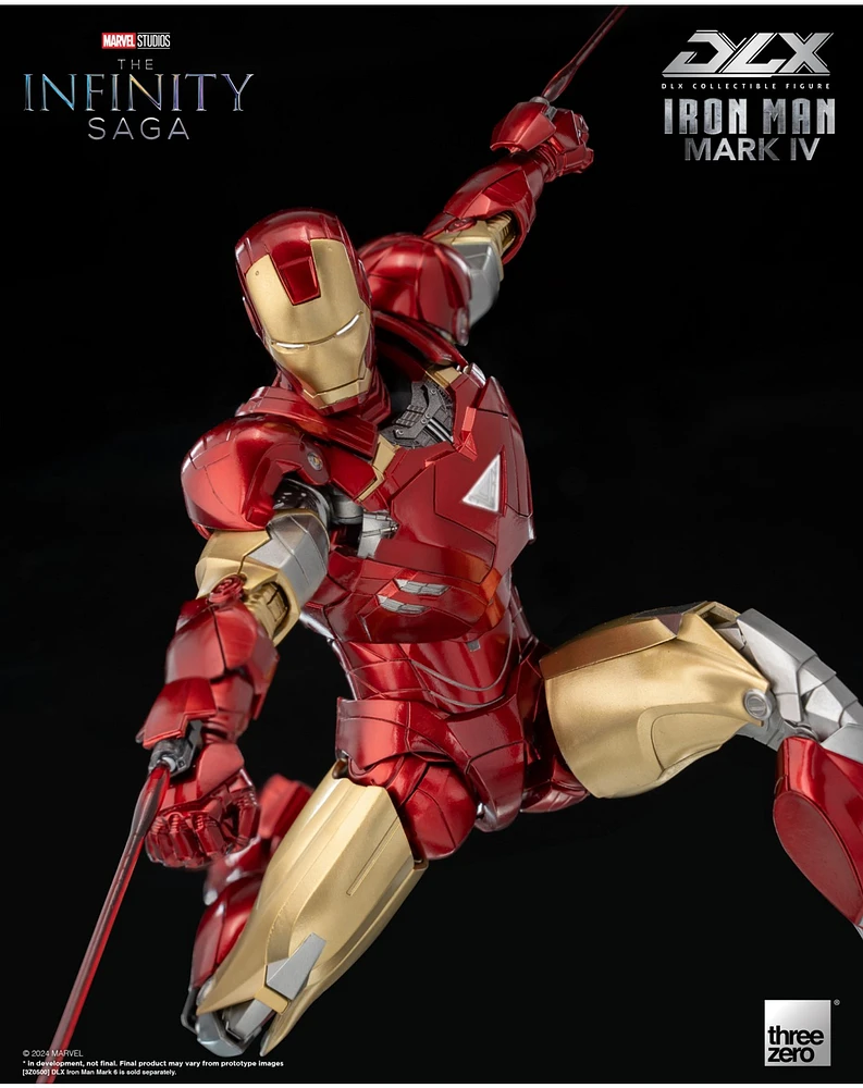 Marvel Infinity Saga Dlx Iron Man Mark IV Action Figure 