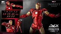 Marvel Infinity Saga Dlx Iron Man Mark IV Action Figure 