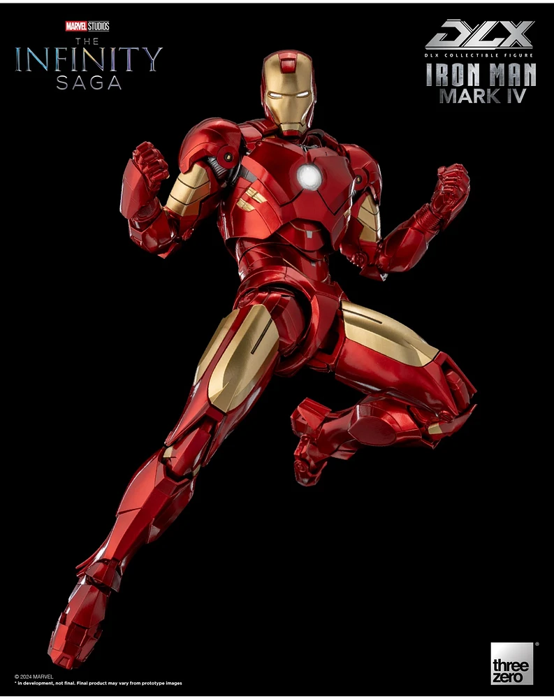Marvel Infinity Saga Dlx Iron Man Mark IV Action Figure 