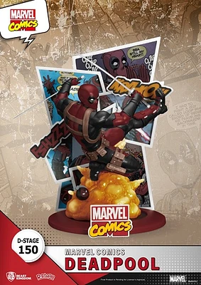 Marvel Comics Ds-150 Deadpool D-Stage Px Statue 