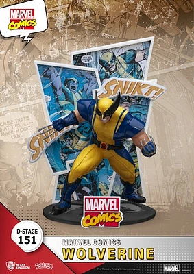 Marvel Comics Ds-151 Wolverine D-Stage Px Statue 