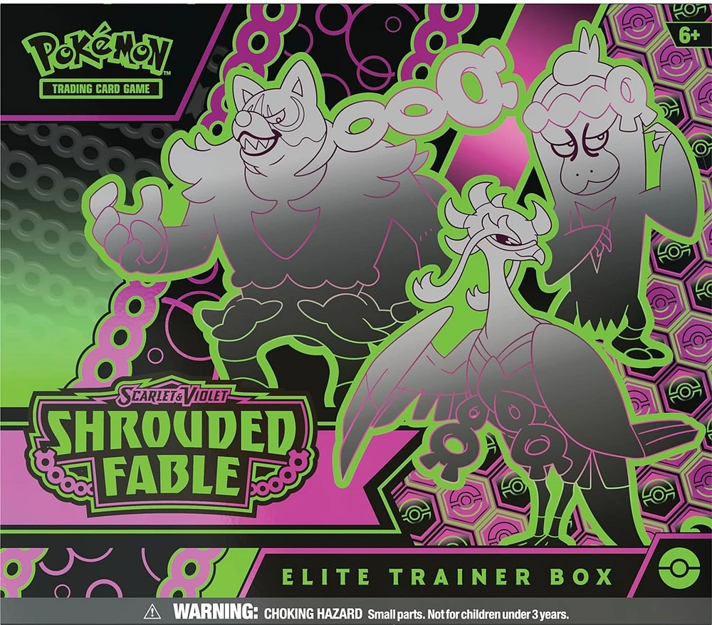 Pokémon Trading Card Game: Scarlet & Violet Shrouded Fable Elite Trainer Box (Francais) 