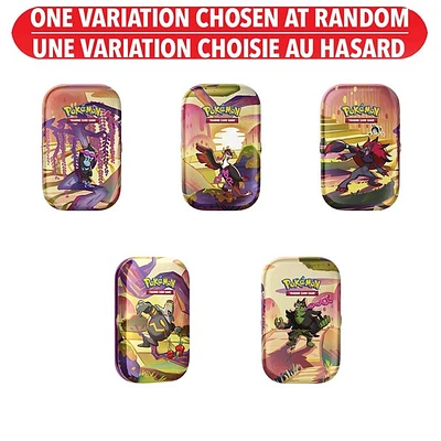 Pokémon Trading Card Game: Scarlet & Violet Shrouded Fable Mini Tin (Français) – Une variation choisie au hasard