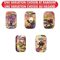 Pokémon Trading Card Game: Scarlet & Violet Shrouded Fable Mini Tin (Français) – Une variation choisie au hasard