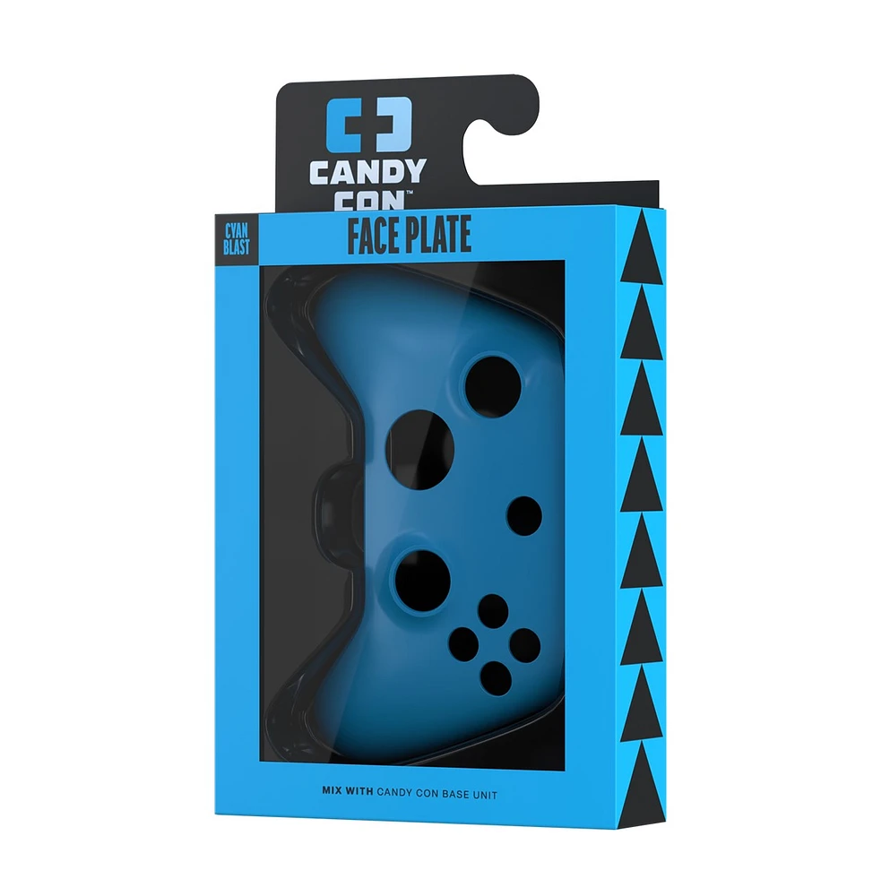 Candy Con Face Plate - Cyan Blast 