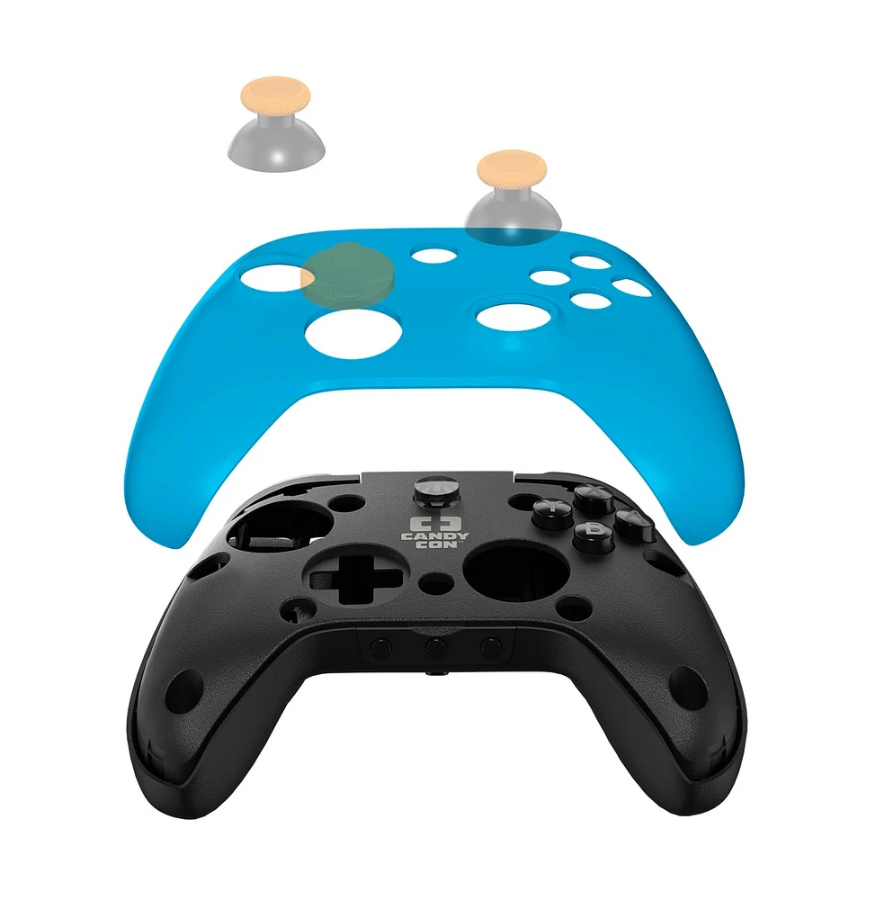 Candy Con Face Plate - Cyan Blast 